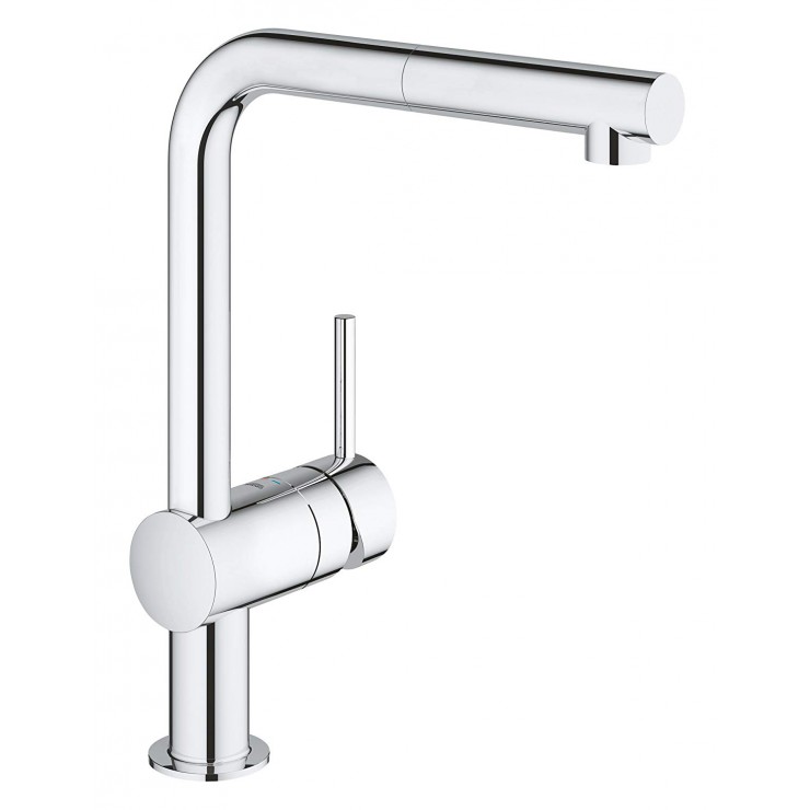 Vòi bếp dây rút nóng lạnh Minta GROHE 32168000