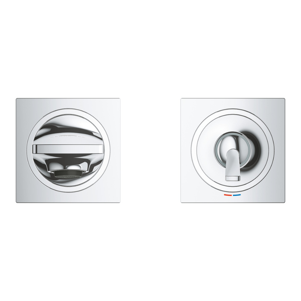 Vòi chậu gắn tường nóng lạnh 2 lỗ Allure GROHE 19386002 - 4