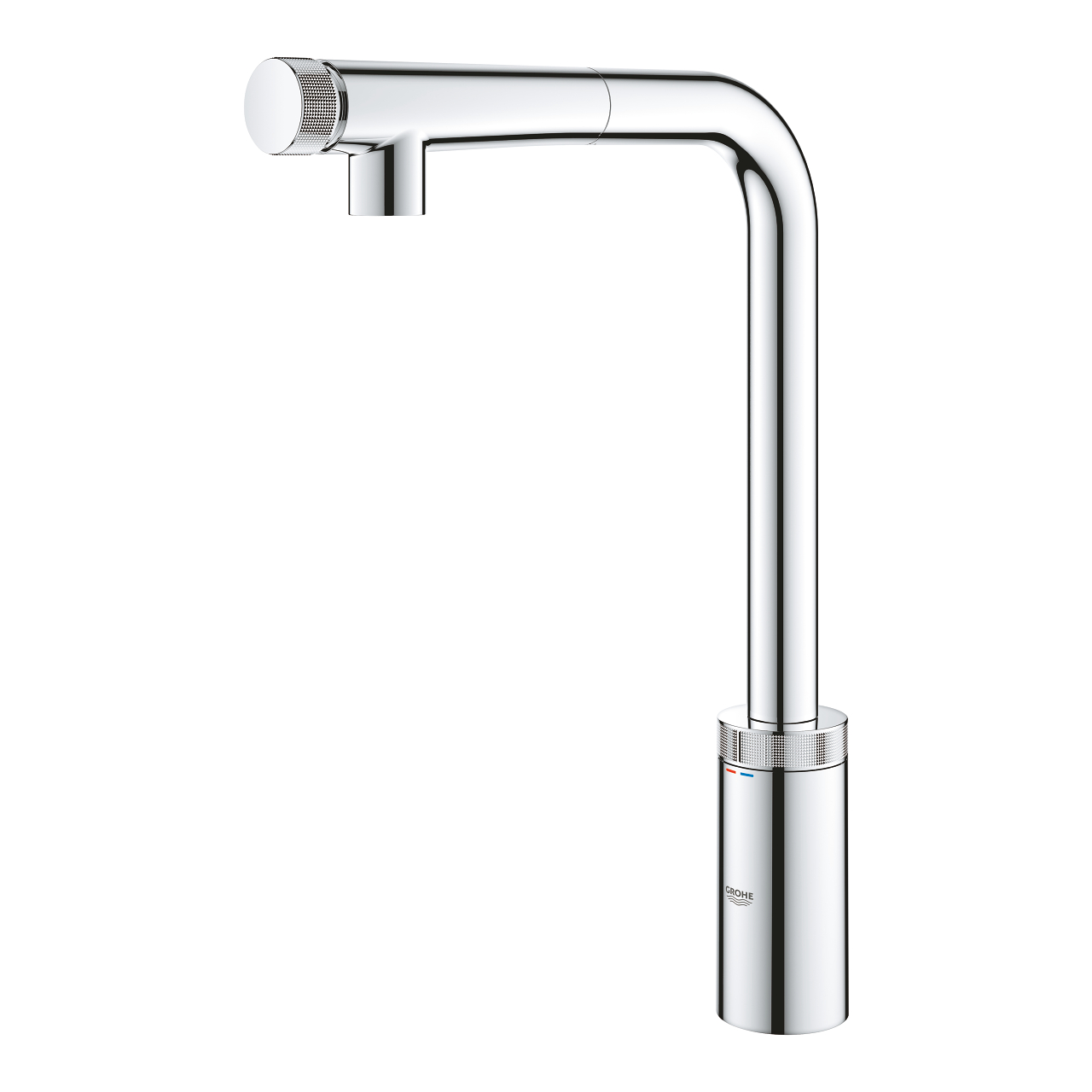 Vòi bếp dây rút nóng lạnh Minta SmartControl GROHE 31613000 - 5