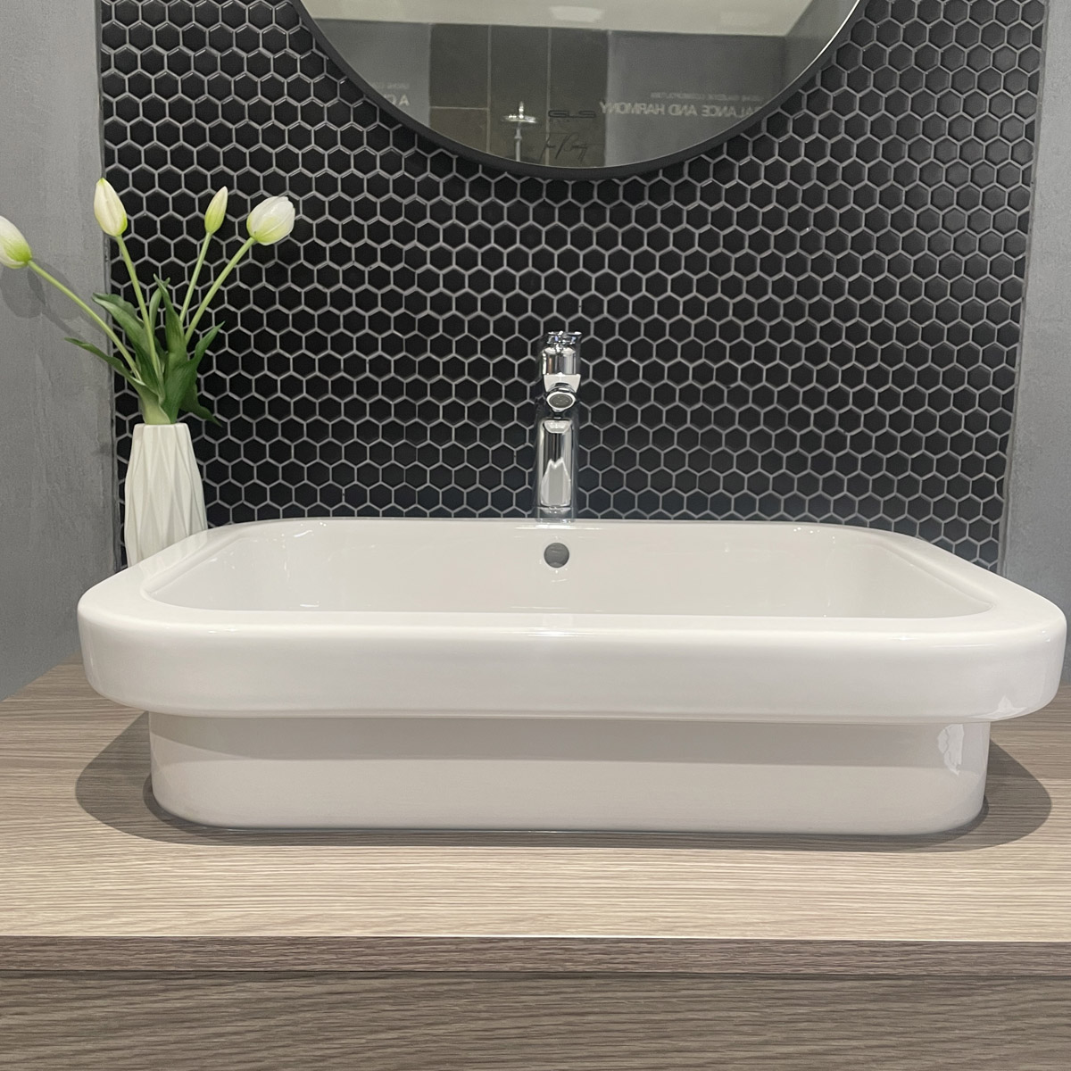 Chậu lavabo đặt bàn Eurosmart GROHE 39124001 - 4