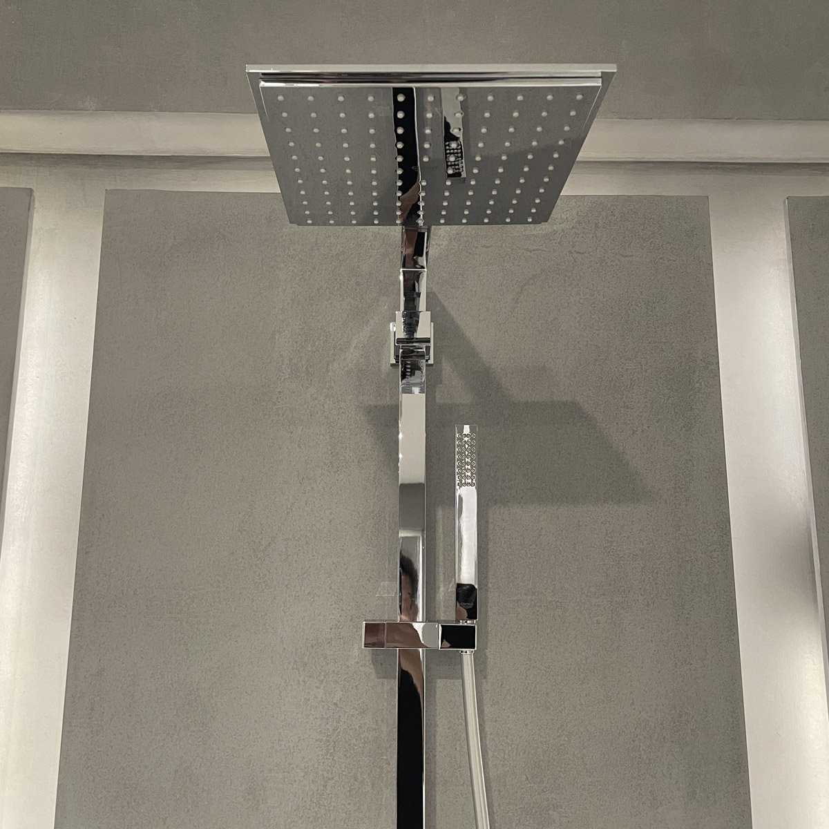 Bộ sen cây tắm đứng nhiệt độ Euphoria Cube GROHE 26087000 - 10