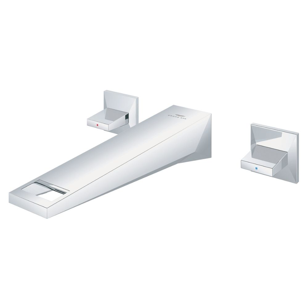 Vòi chậu gắn tường nóng lạnh 3 lỗ Allure Brilliant L-size GROHE 20629000 - 3