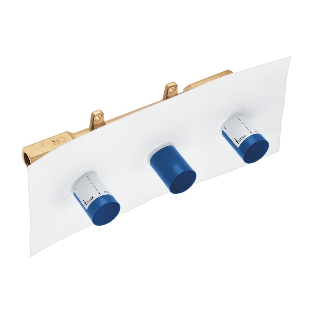 Bộ âm cho vòi gắn tường 3 lỗ GROHE 29025002 - 5