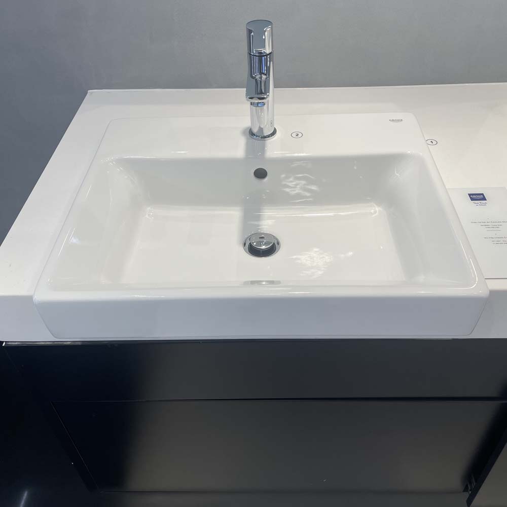 Chậu rửa mặt lavabo bán âm GROHE 3970800H - 2