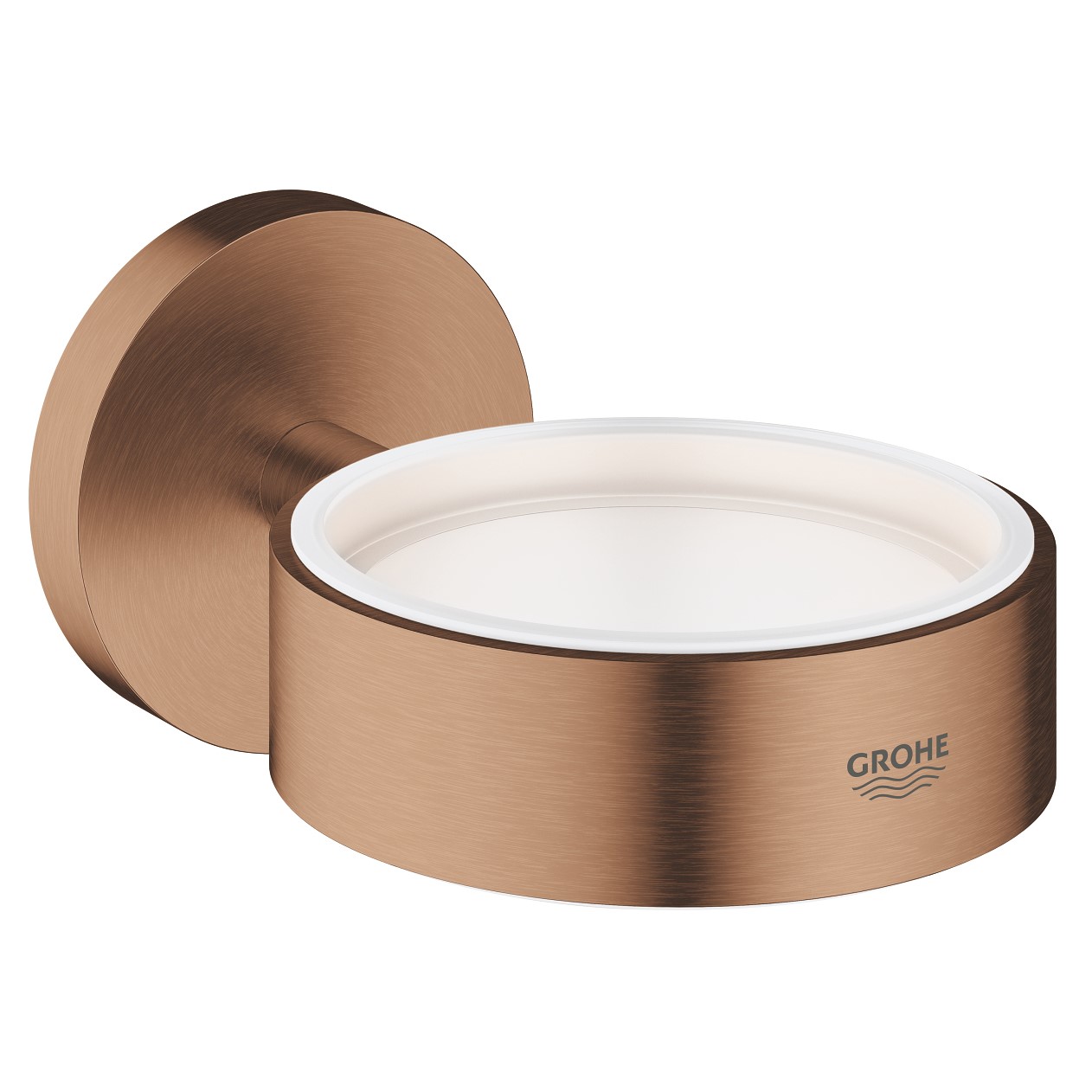 Giá đỡ ly thủy tinh hoặc dĩa và hộp xịt xà phòng Essentials GROHE 40369001 - 7