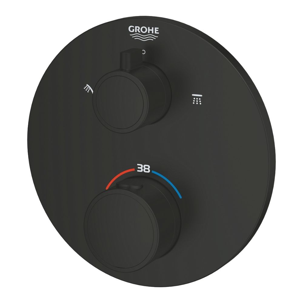 Van điều chỉnh nhiệt độ kèm chuyển hướng 2 đường nước Grohtherm GROHE 1022082430 - 5