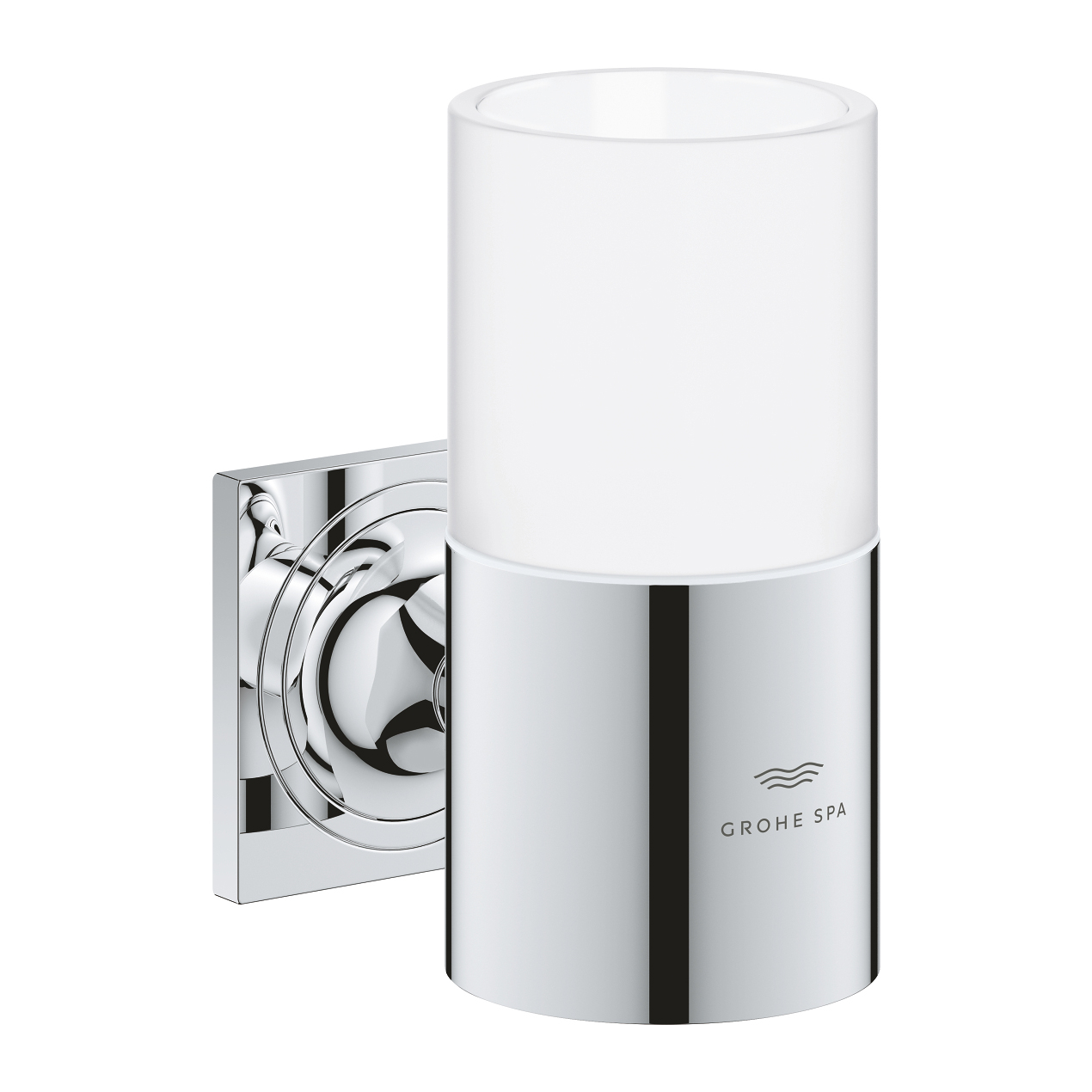 Giá đỡ ly thủy tinh hoặc dĩa và hộp xịt xà phòng Allure GROHE 40278001 - 6