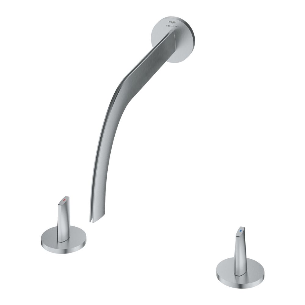 Vòi chậu nóng lạnh 3 lỗ Atrio M-size GROHE 20665SD0 - 3