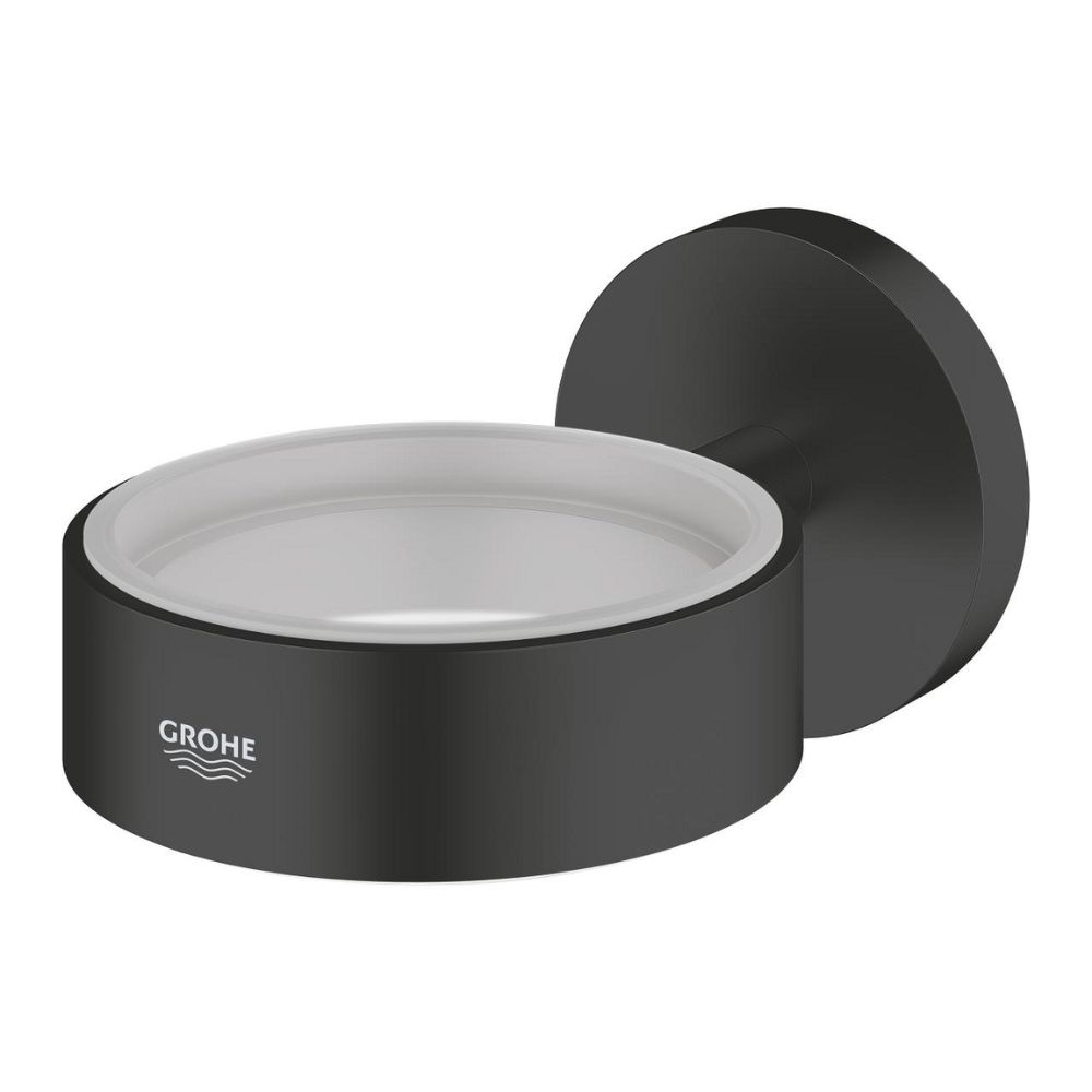 Giá đỡ ly thủy tinh hoặc dĩa và hộp xịt xà phòng Essentials GROHE 1024662430 - 3