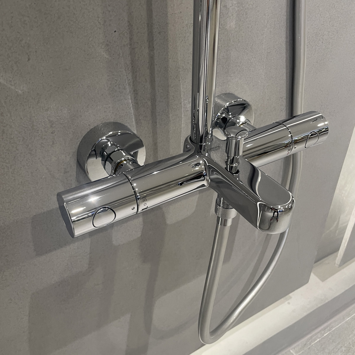 Bộ sen cây tắm đứng nhiệt độ Tempesta Cosmopolitan GROHE 26223001 - 6