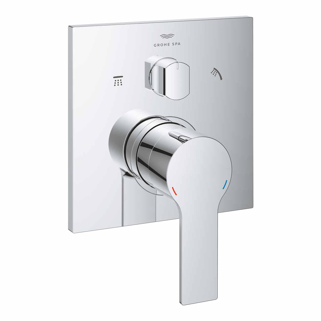 Van nóng lạnh kèm chuyển hướng 2 đường Allure GROHE 29176001 - 4