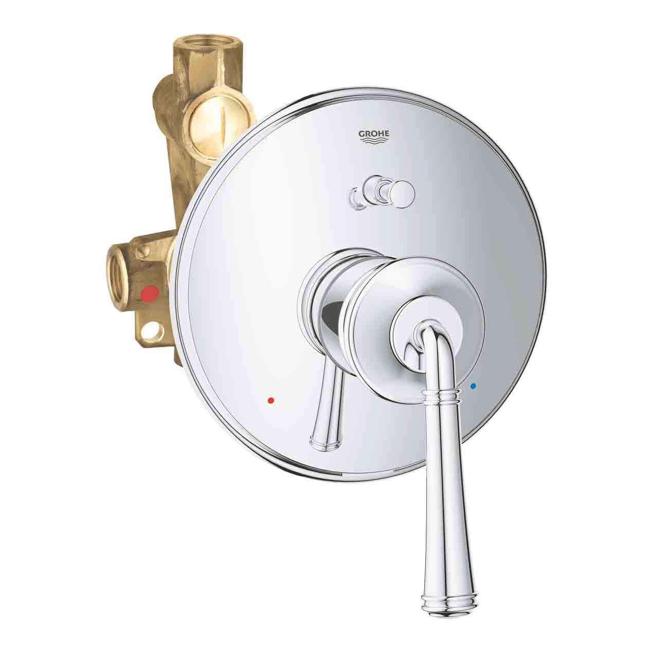 Van nóng lạnh kèm chuyển hướng 2 đường Gloucester GROHE 26360000 - 3
