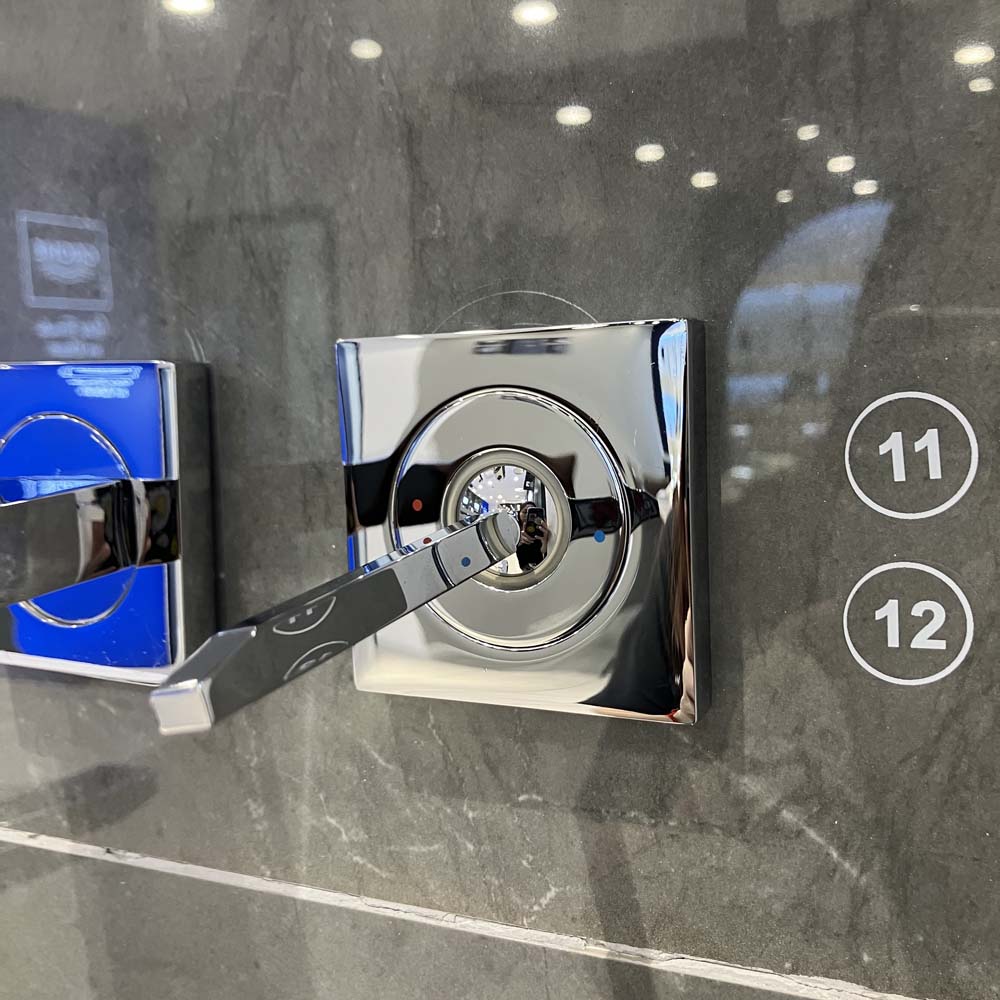 Vòi chậu gắn tường nóng lạnh 2 lỗ Eurocube Joy GROHE 19998000 - 7