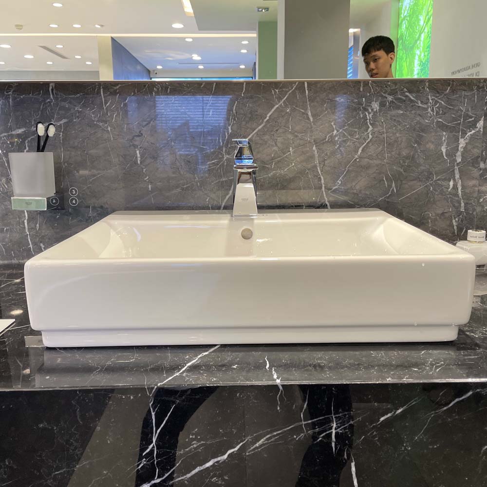 Chậu lavabo đặt bàn EuroCube GROHE 39234000 - 4