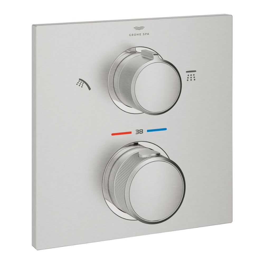 Van nhiệt độ kèm chuyển hướng 2 đường Allure GROHE 29181002 - 8