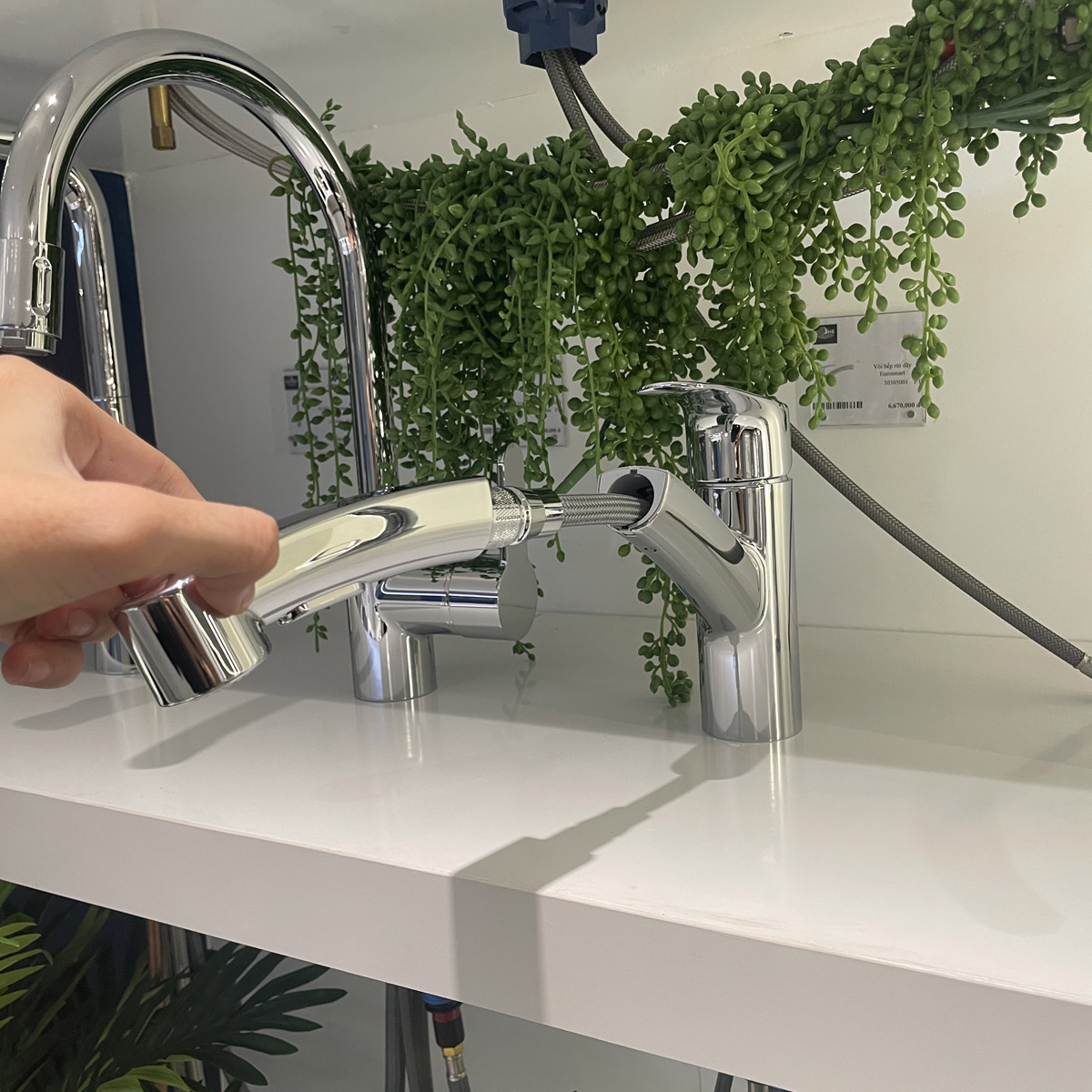 Vòi bếp nóng lạnh Eurosmart GROHE 30305001 - 6