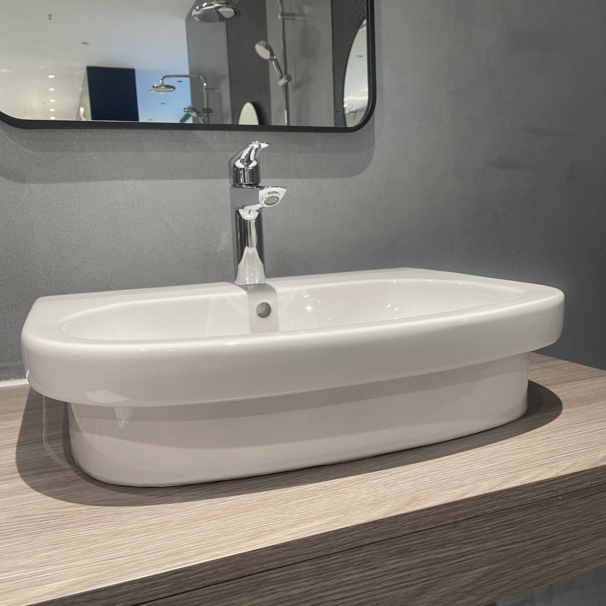Chậu rửa mặt lavabo bán âm Eurosmart GROHE 39198000 - 5
