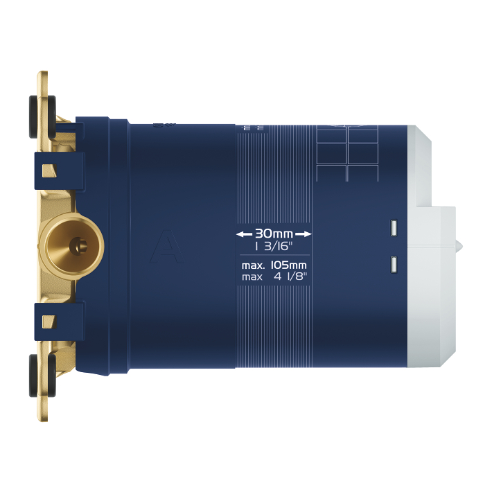 Bộ âm của bát sen trần Rainshower SmartActive GROHE 26483000 - 4