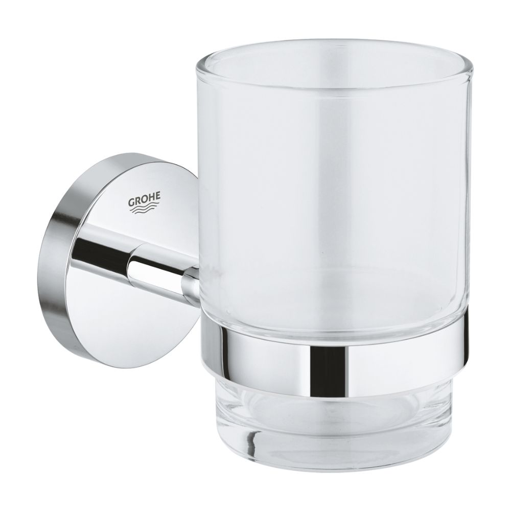 Giá đỡ ly thủy tinh hoặc dĩa và hộp xịt xà phòng BauCosmopolitan GROHE 40585001 - 4