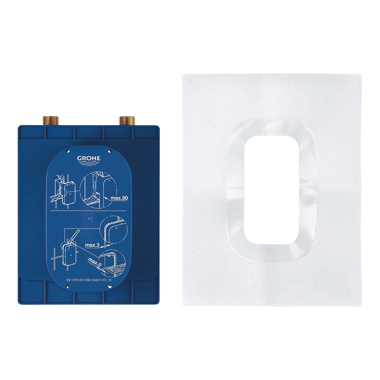 Hộp lắp đặt âm tường Eurosmart Cosmopolitan E Eurosmart Cosmopolitan GROHE 36339001 - 4