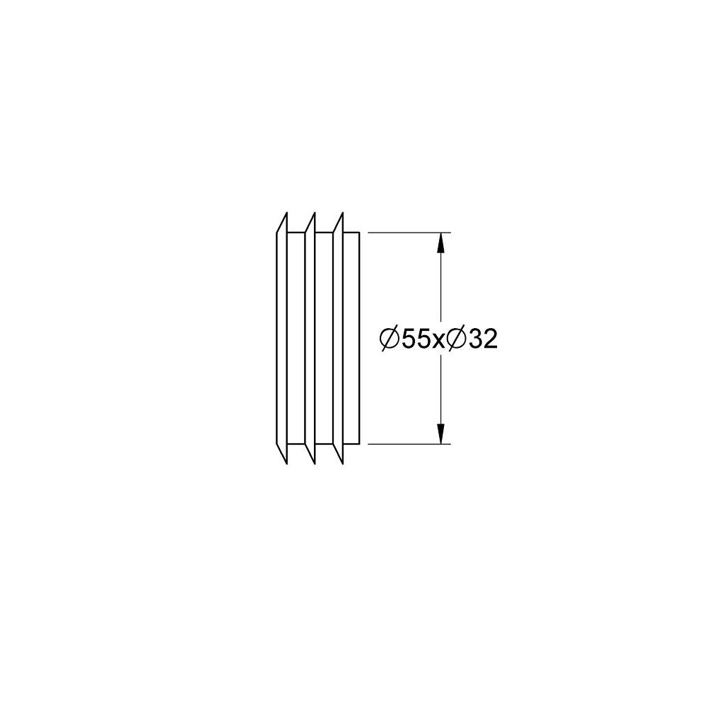 Ron cao su kết nối GROHE 37119000 - 2