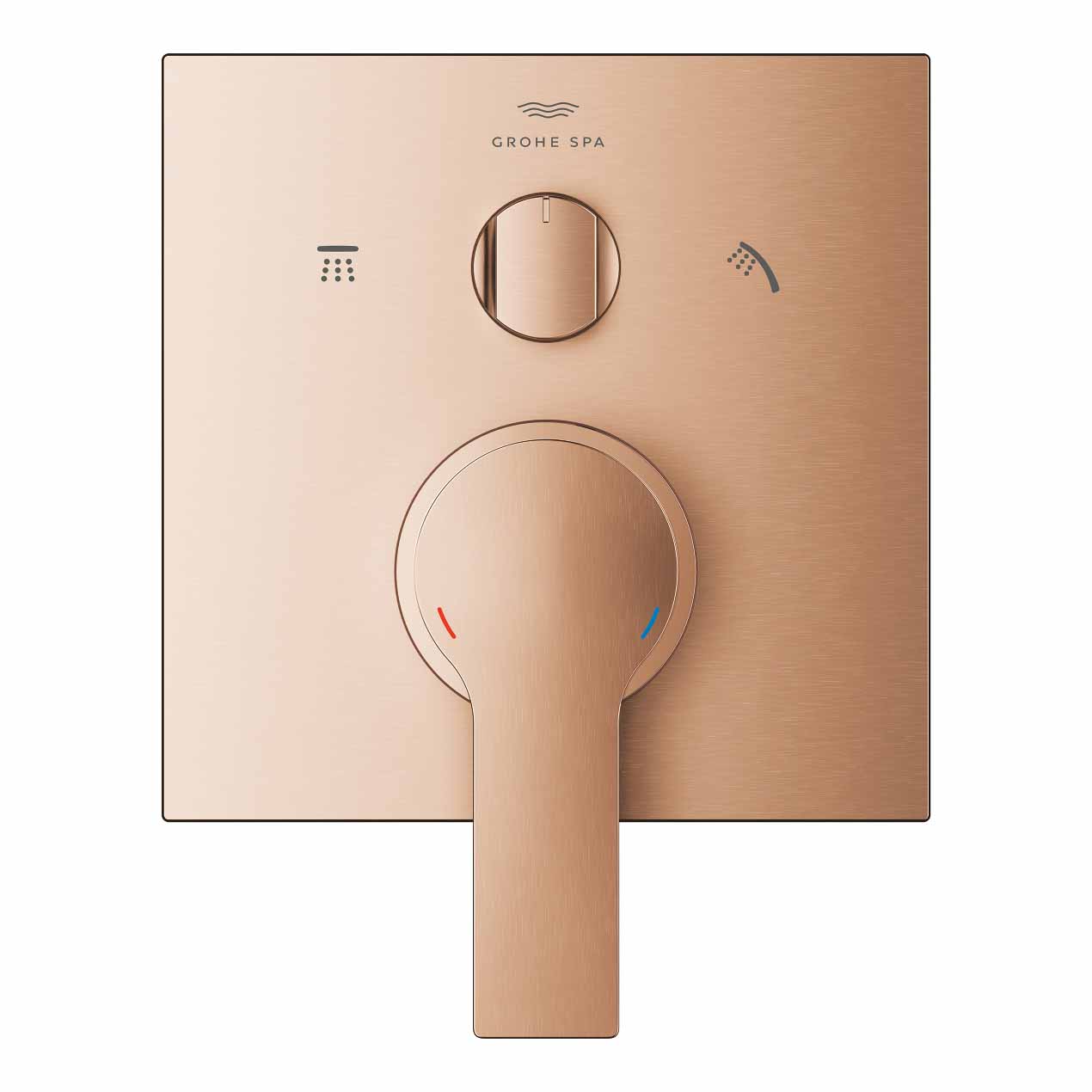 Van nóng lạnh kèm chuyển hướng 2 đường Allure GROHE 29176001 - 20