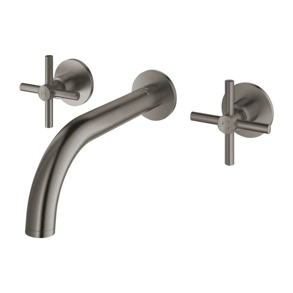 Vòi chậu gắn tường nóng lạnh 3 lỗ Atrio M-size GROHE 20661000 - 6