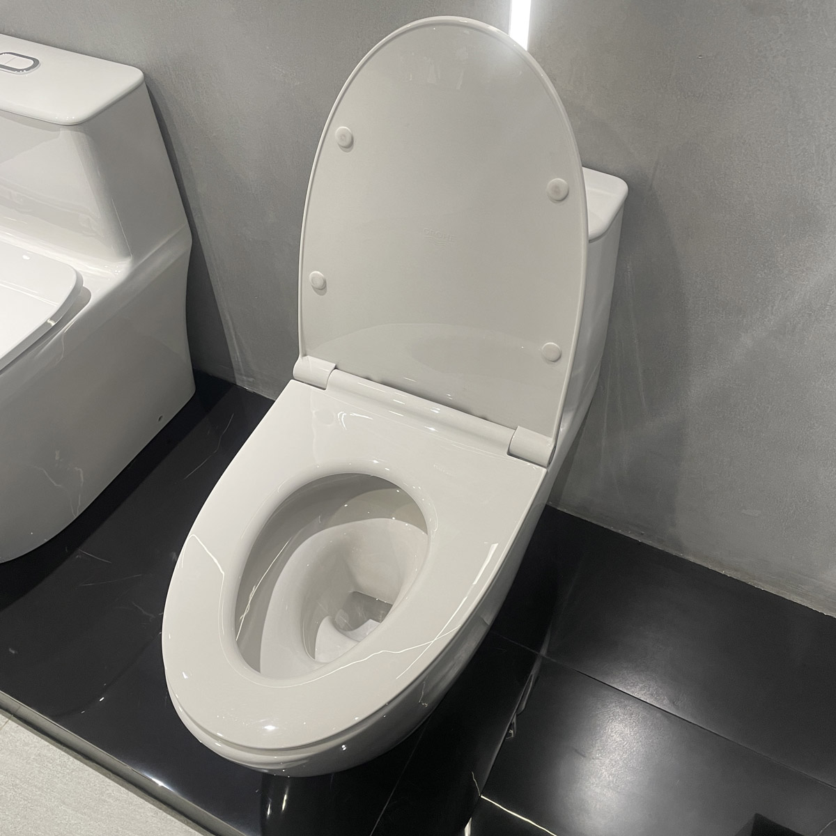 Nắp bồn cầu đóng êm BAU OP Grohe 36490000 - 2