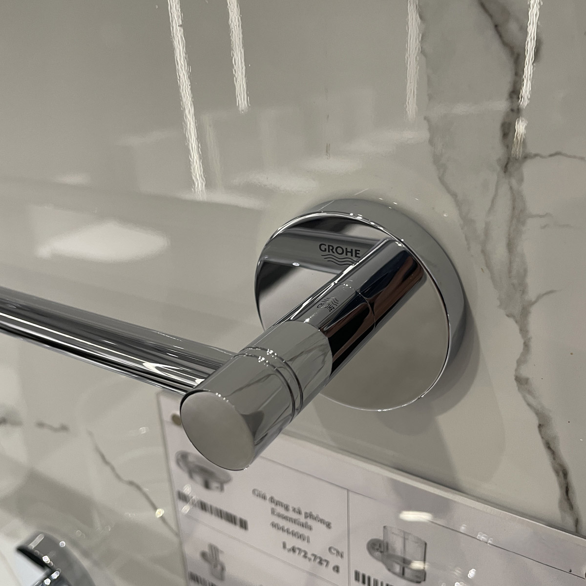 Thanh treo khăn đơn Essentials GROHE 40688001 - 5