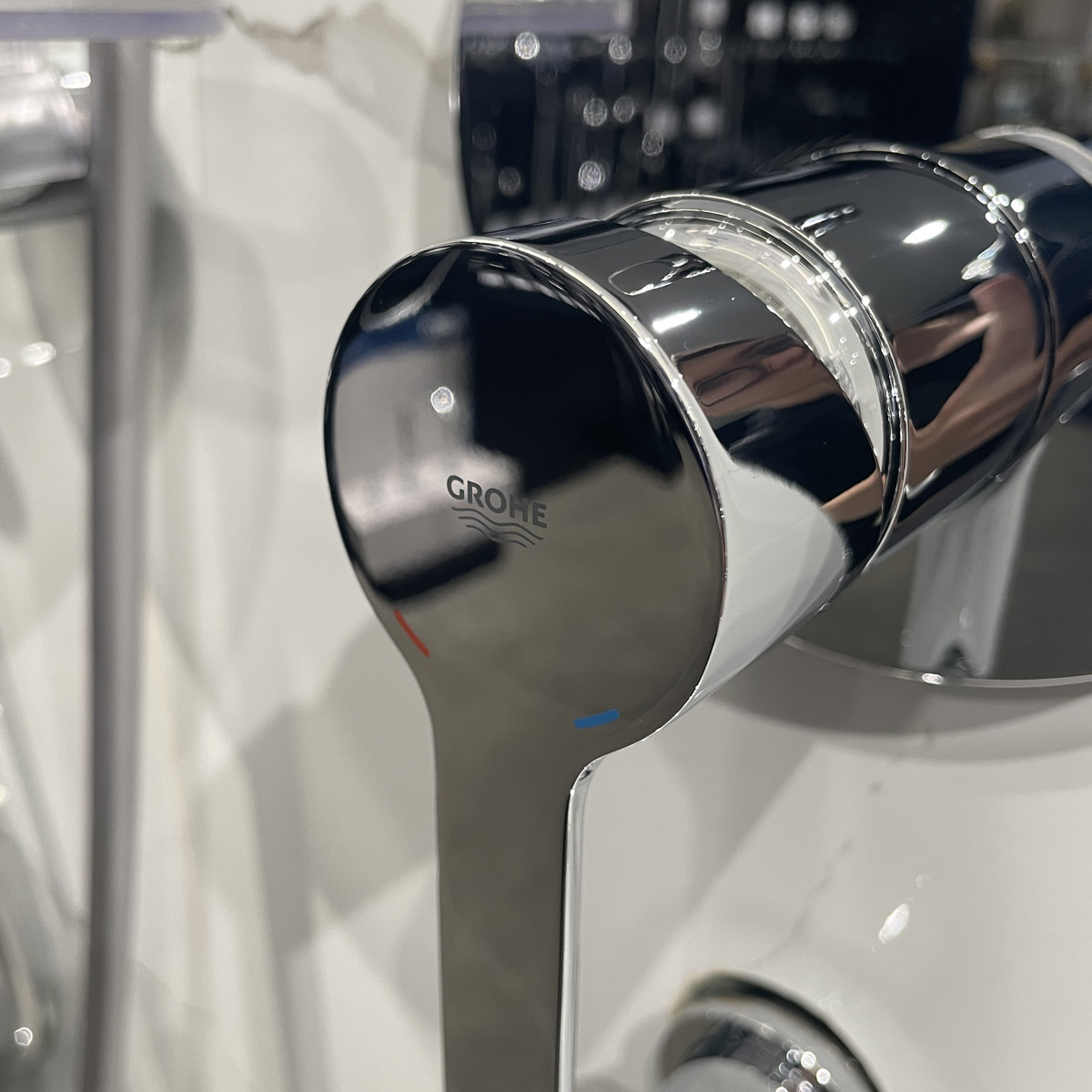 Mặt bộ trộn âm 2 chế độ Lineare GROHE 24064001 - 8