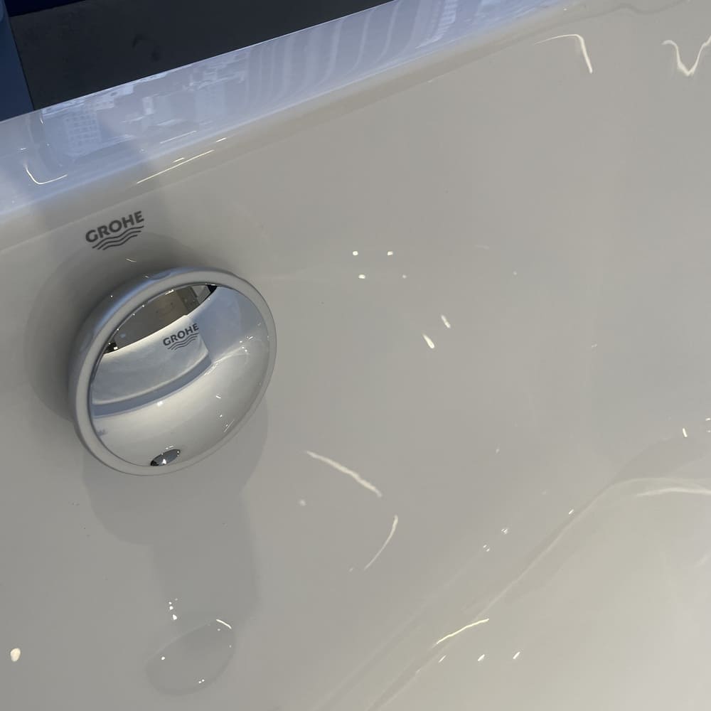 Bồn tắm xây 1m8 Eurocosmo Grohe 39154000 - 11