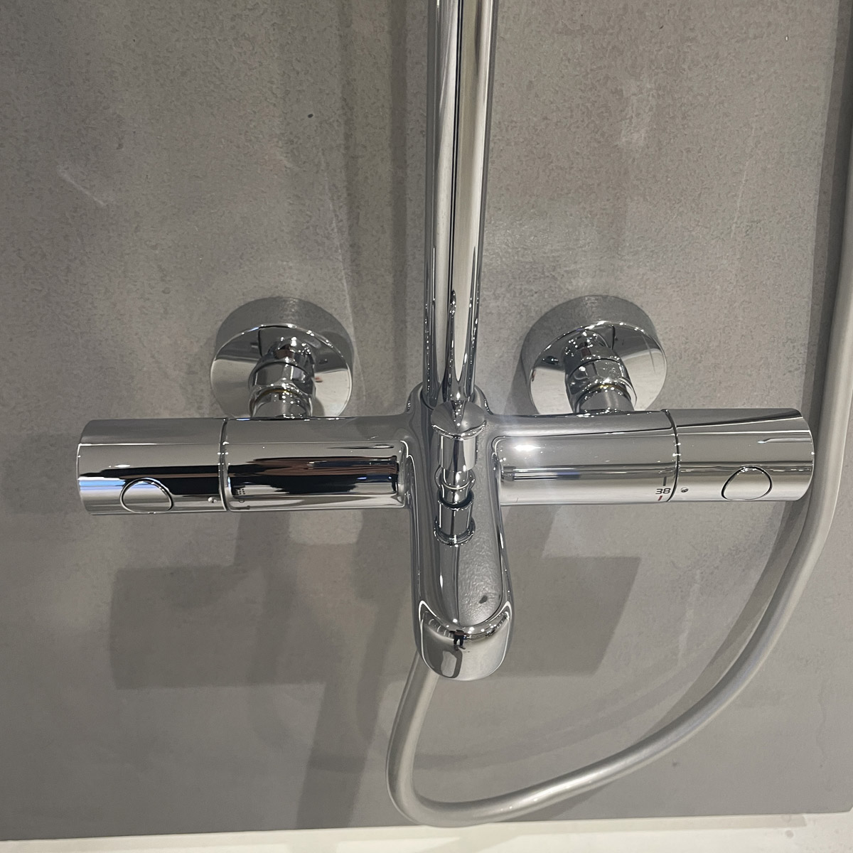 Bộ sen cây tắm đứng nhiệt độ Tempesta Cosmopolitan GROHE 26223001 - 7