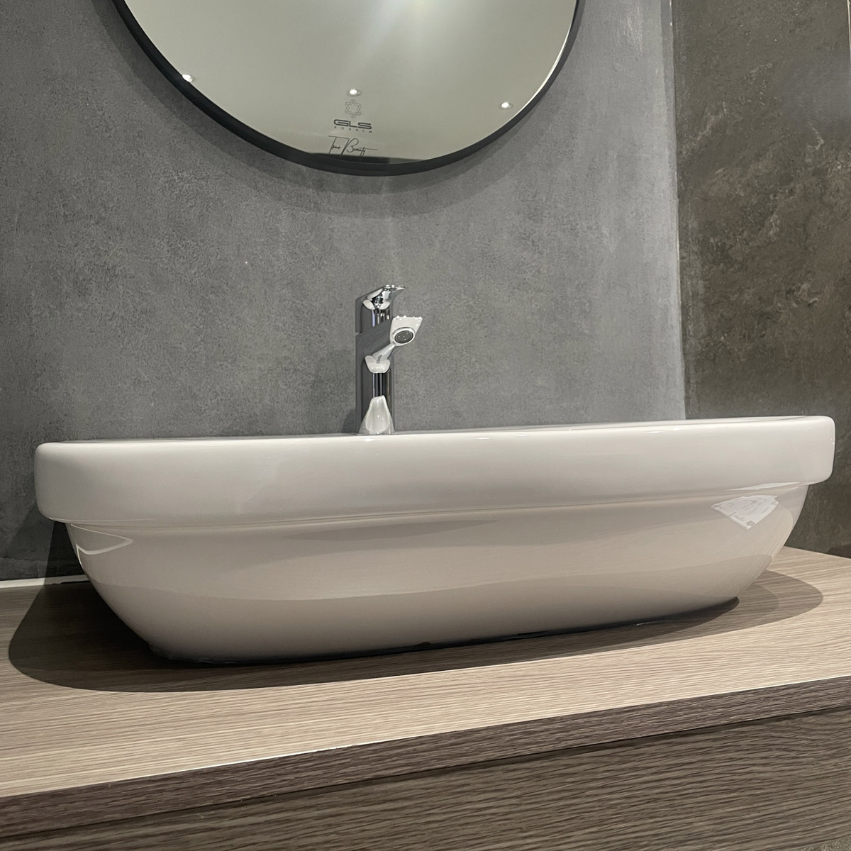 Chậu rửa lavabo treo tường Euro Ceramic GROHE 39323000 - 10