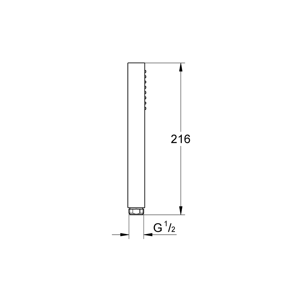 Tay sen tắm Euphoria Cube Stick GROHE 27699000 - 2