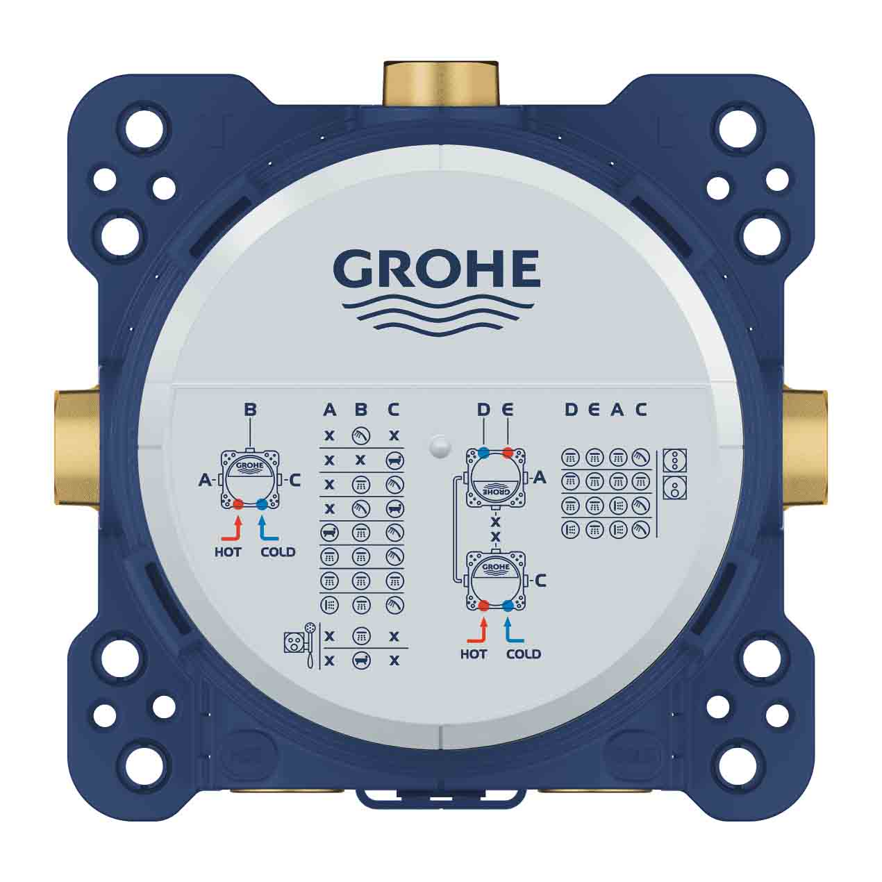 Phụ kiện âm tường GROHE 35603000 - 9