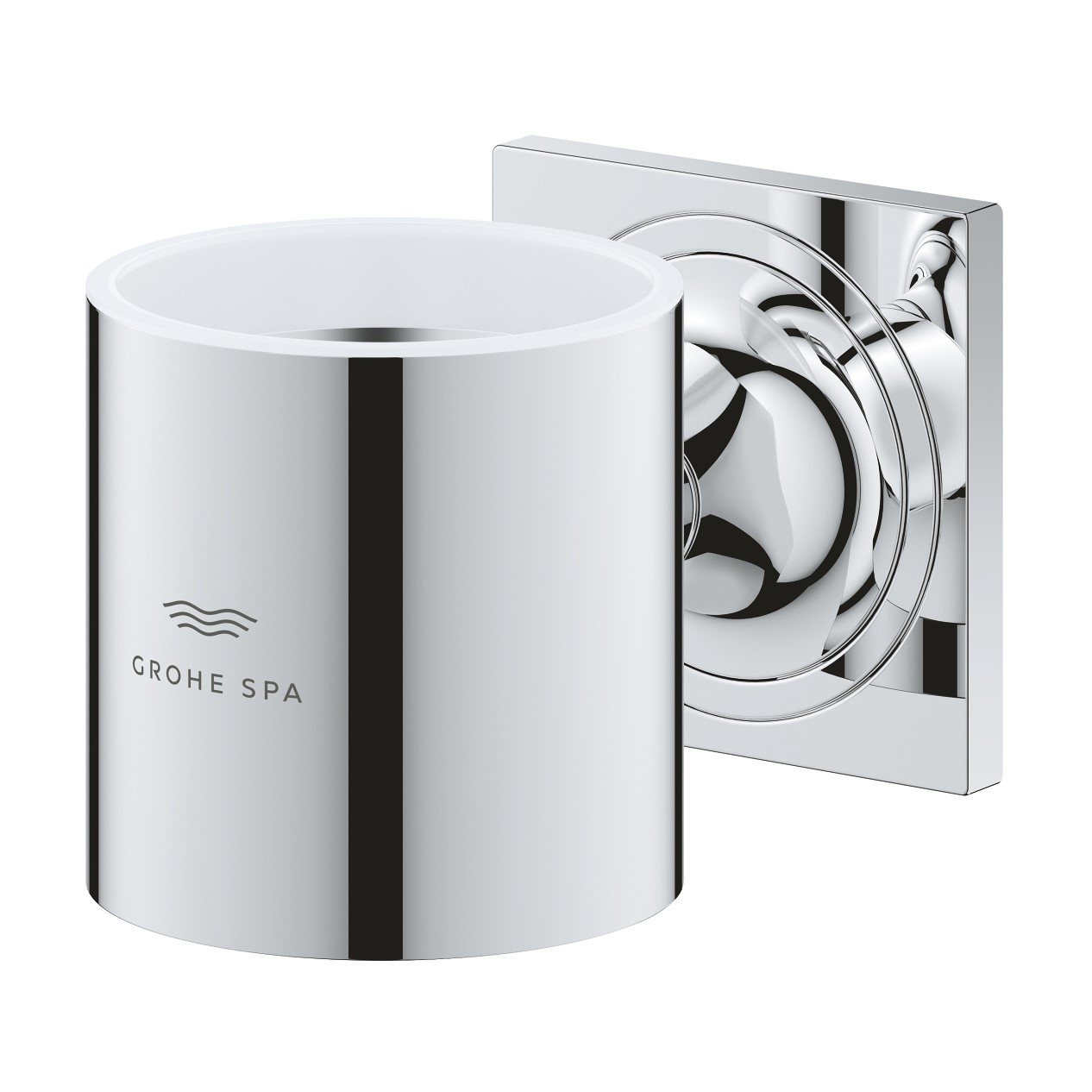Giá đỡ ly thủy tinh hoặc dĩa và hộp xịt xà phòng Allure GROHE 40278001 - 5