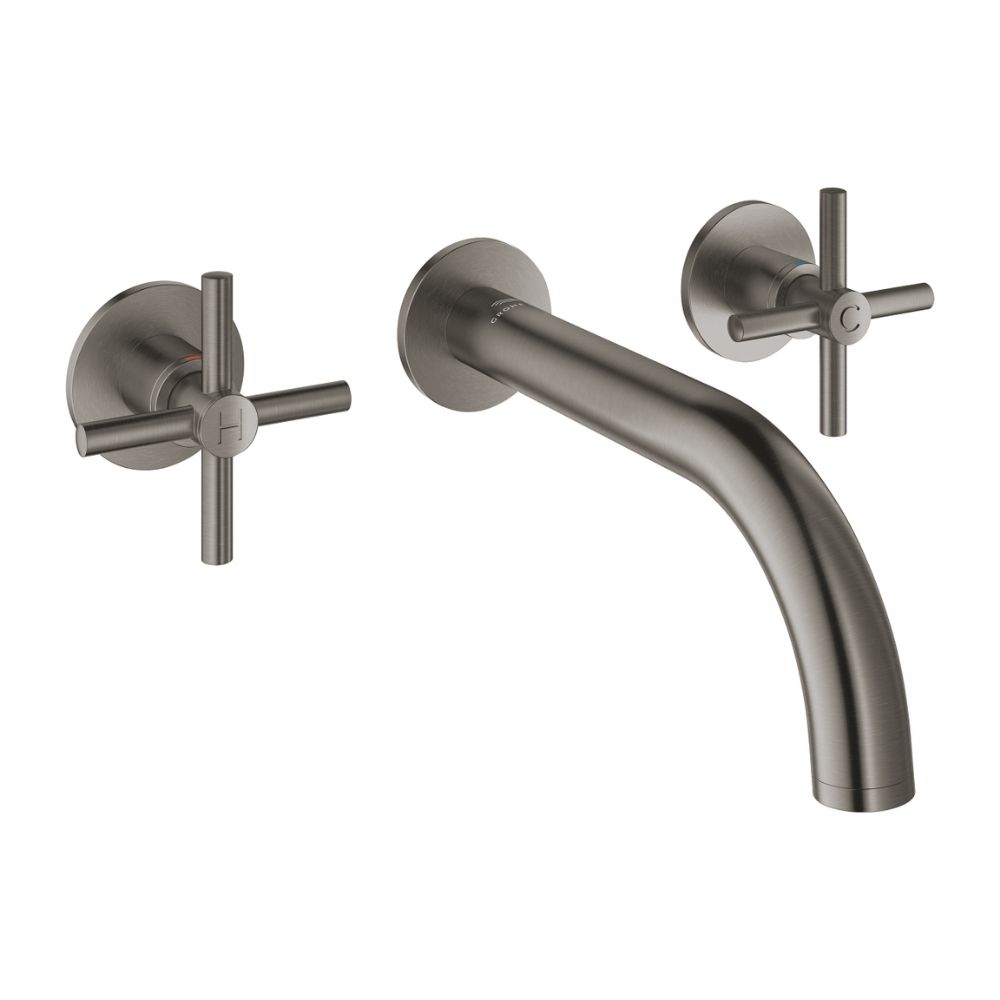 Vòi chậu gắn tường nóng lạnh 3 lỗ Atrio M-size GROHE 20661000