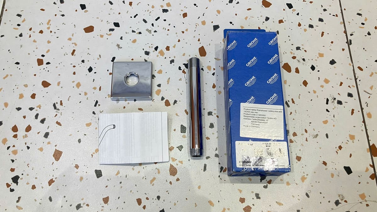 Thanh treo bát sen gắn trần GROHE 27485000 - 3