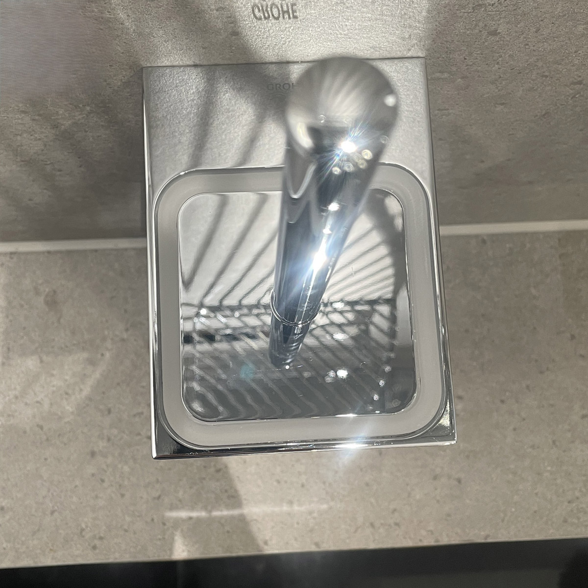 Bộ cọ cầu gắn tường Selection Cube GROHE 40857000 - 8