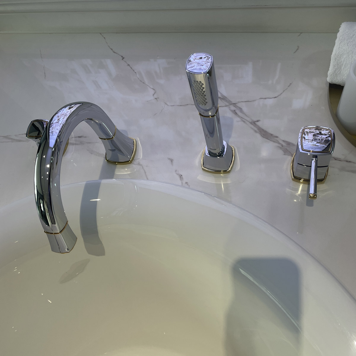 Bộ vòi xả bồn 4 lỗ Grandera GROHE 19936IG0 - 17