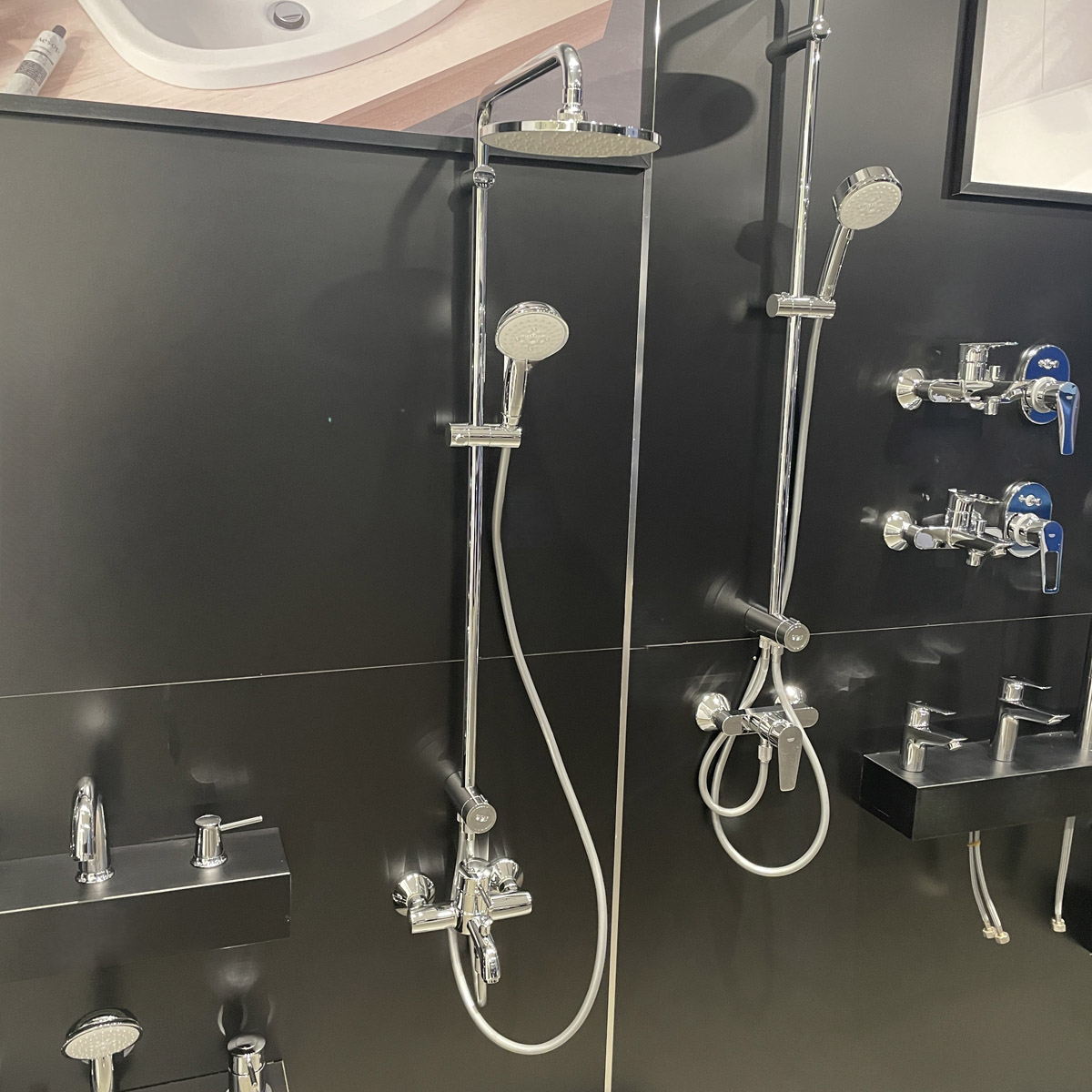 Thân sen cây tắm đứng Tempesta Rustic System 200 GROHE 26454001 - 5