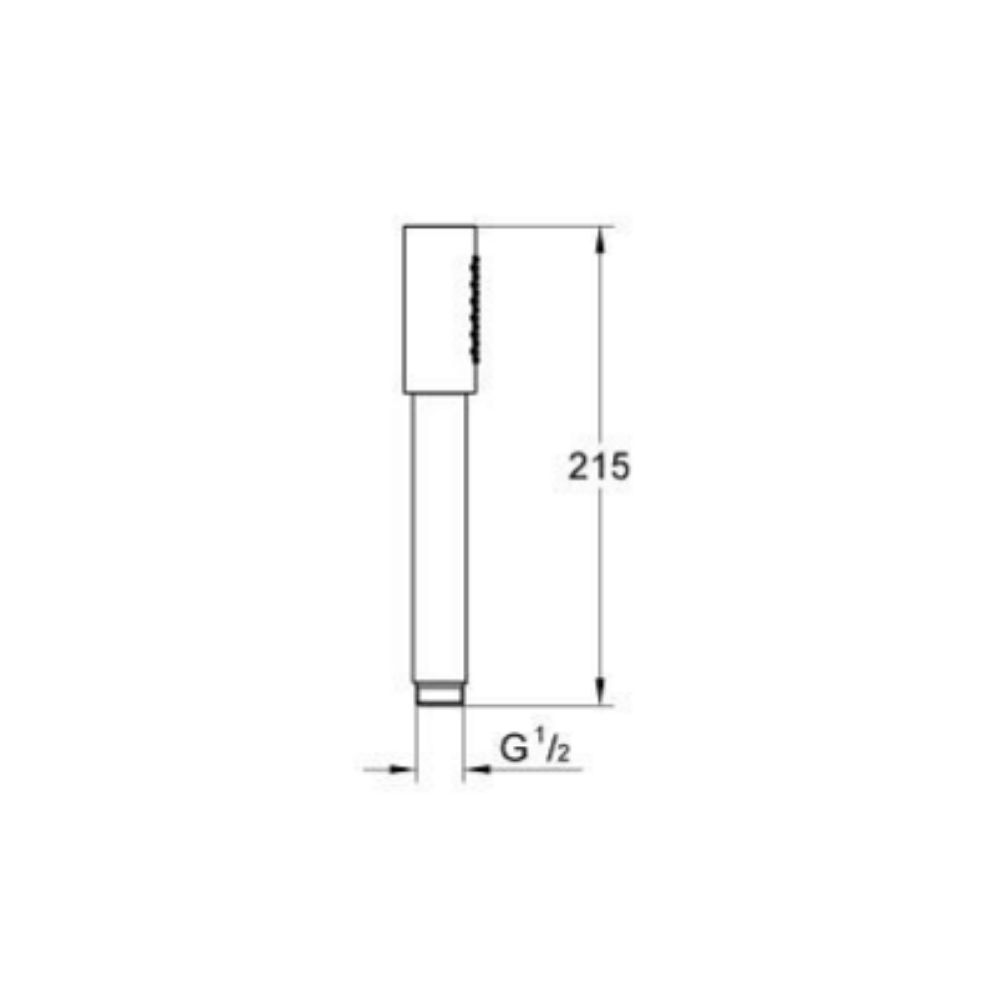 Tay sen tắm Rainshower Aqua Stick GROHE 26889000 - 2