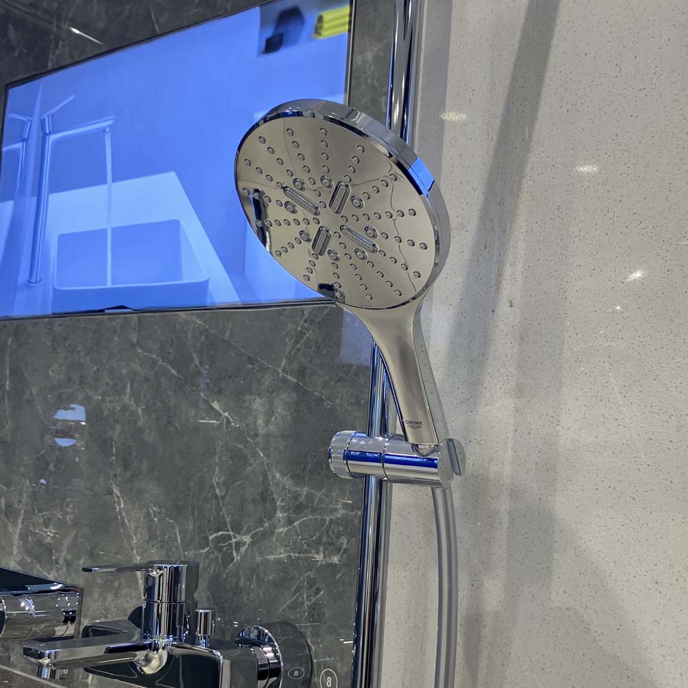 Bộ thanh trượt tay sen tắm 3 chế độ Rainshower SmartActive 150 GROHE 26593000 - 8
