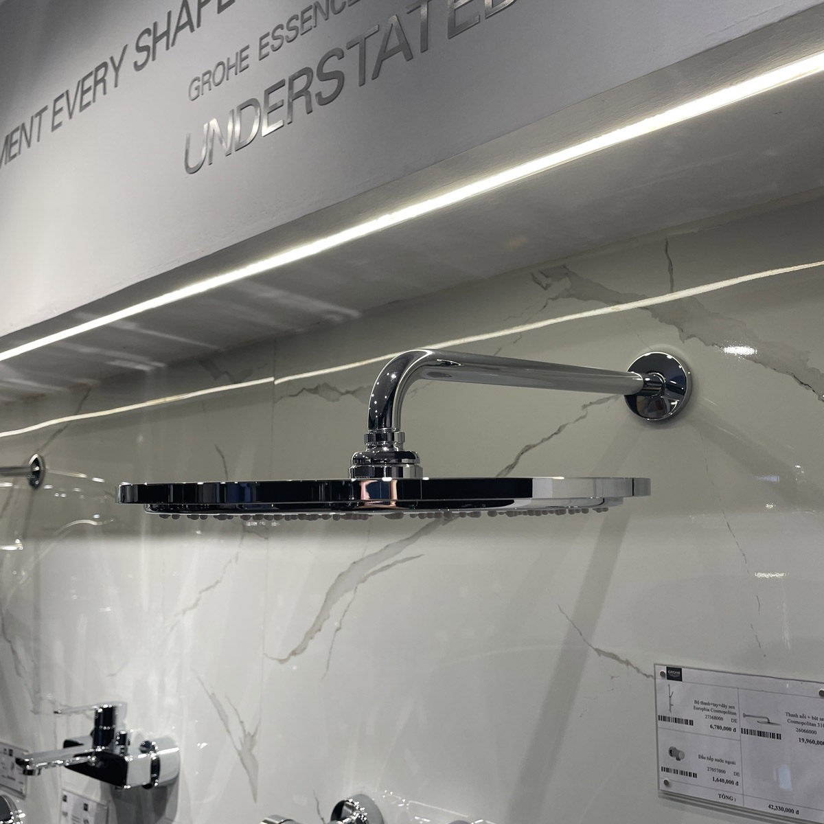Bát sen gắn tường Grohe Rainshower Cosmpolitan 310 Grohe 26066000 - 8