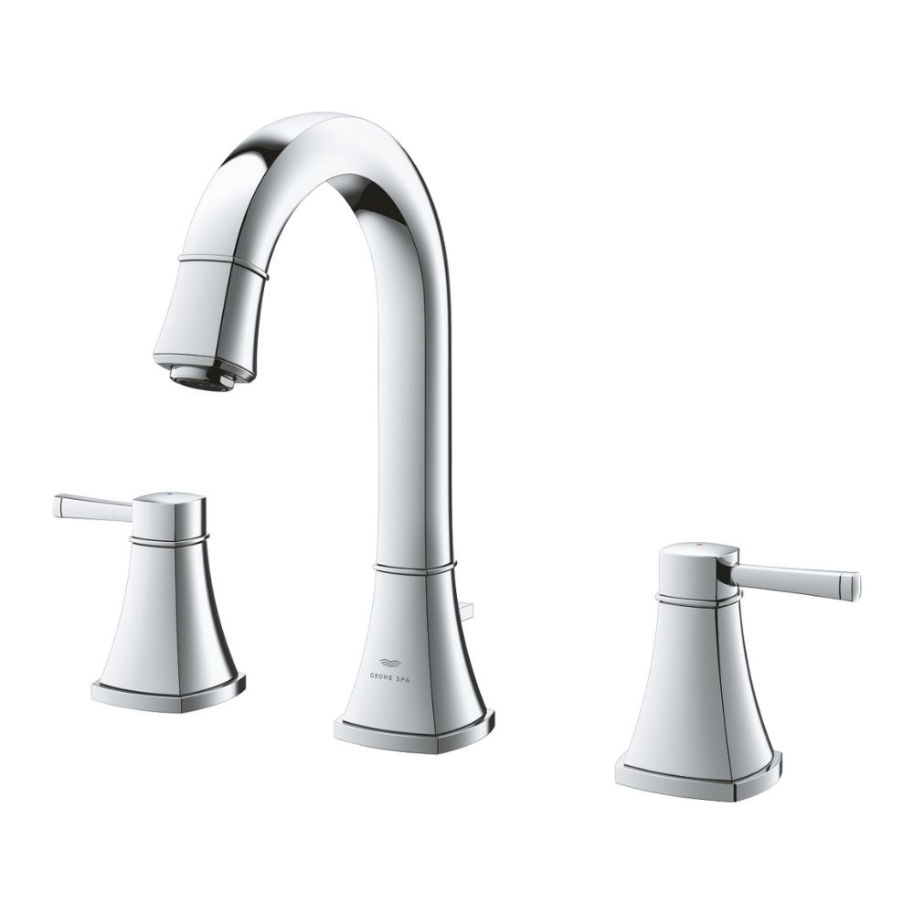 Vòi chậu nóng lạnh 3 lỗ Grandera L-size GROHE 20619000 - 4