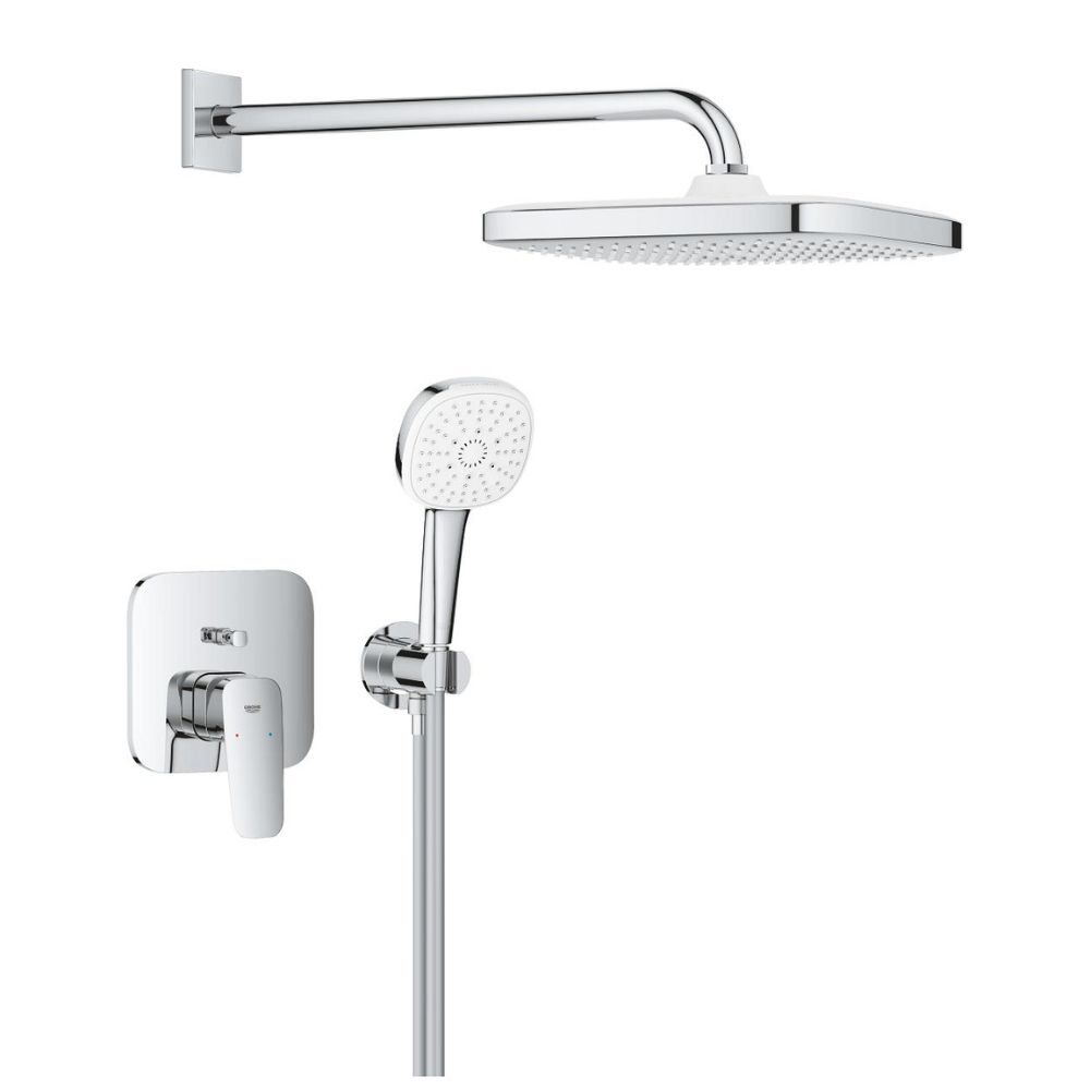Bộ sen âm tường nóng lạnh 2 đường nước Cubeo GROHE 1053360000 - 2
