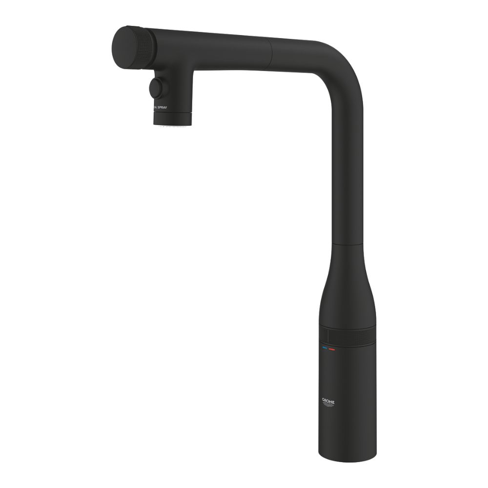 Vòi bếp dây rút nóng lạnh Essence SmartControl GROHE 31892KF0 - 5