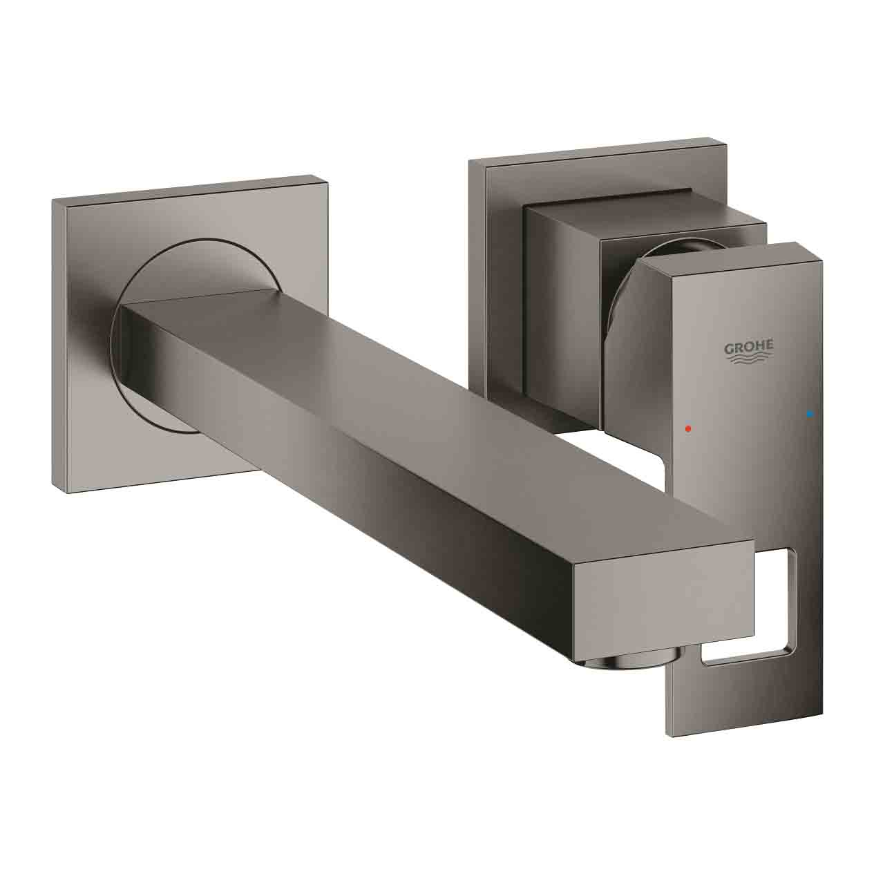 Vòi chậu nóng lạnh gắn tường 2 lỗ Eurocube GROHE 23447000