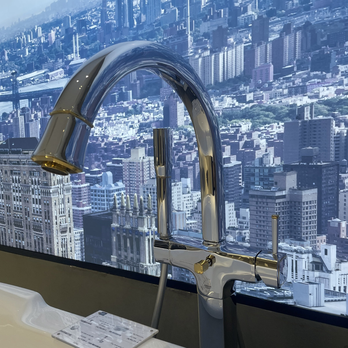 Vòi xả bồn tắm đặt sàn Grandera GROHE 23318IG0 - 14