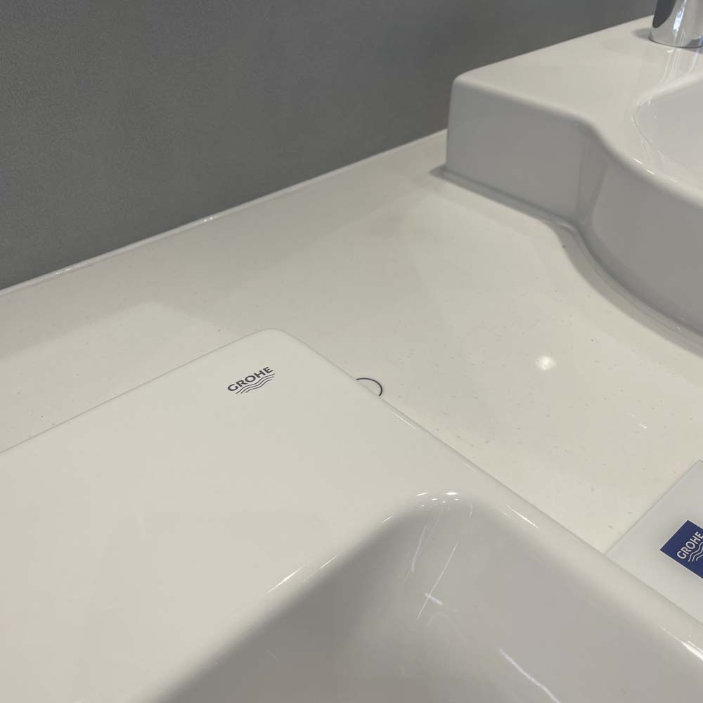 Chậu rửa mặt lavabo bán âm GROHE 3970800H - 9